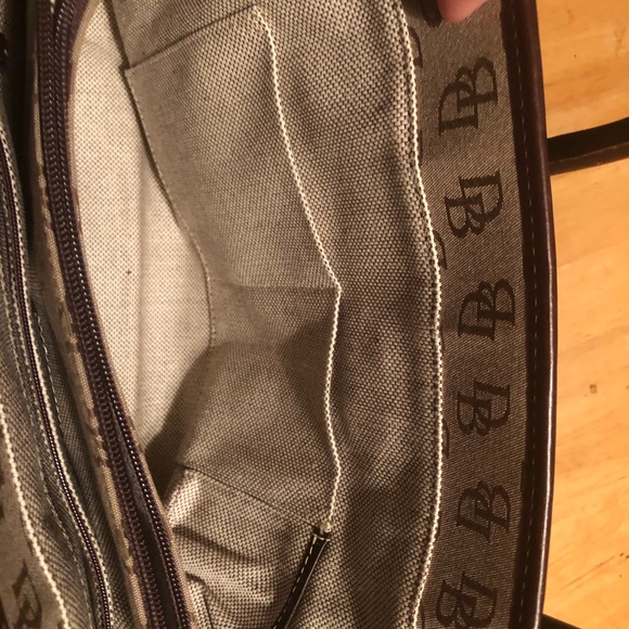 Dooney and bourke signature canvas tote purse - Picture 7 of 8